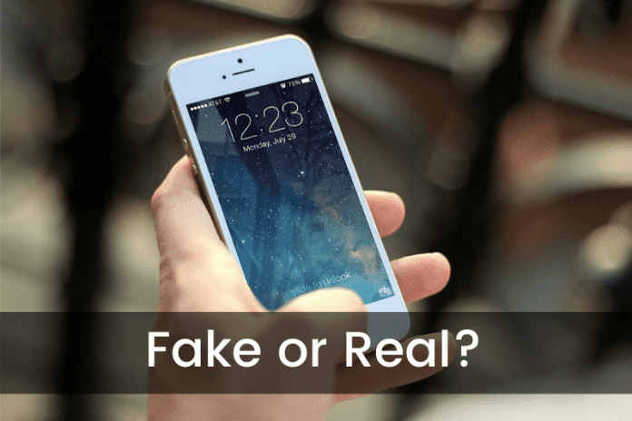 Check Your iPhone Is Fake or Real