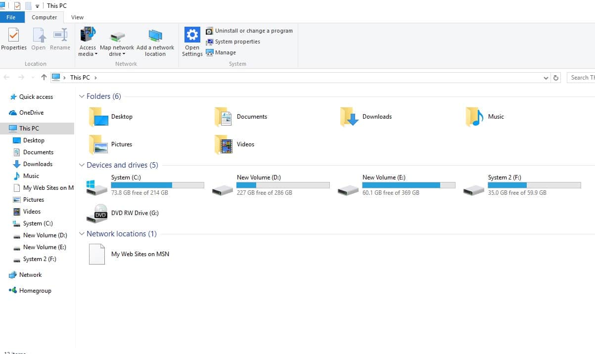 Öppna File Explorer på din dator