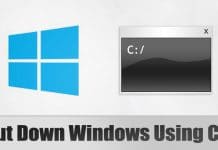 How To Shut Down Windows 10 Using Command Prompt