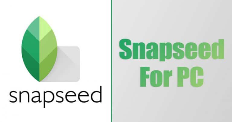 snapseed app for pc download