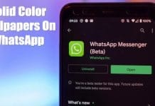 How To Use New Solid Color Wallpapers On WhatsApp Dark Mode
