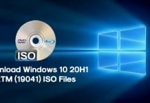 Windows 10 latest 20H1 RTM (19041) ISO Files