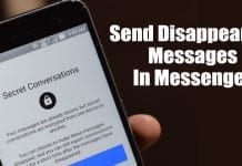 How To Send Disappearing Messages In Facebook Messenger