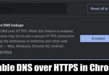 How To Enable DNS over HTTPS in Google Chrome Browser