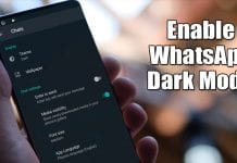 How To Enable Dark Mode In WhatsApp for Android Right Now