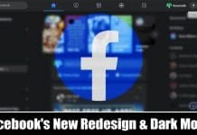 How To Enable Facebook's New Redesign & Dark Mode