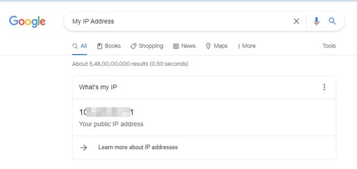 Find Your IP Address
