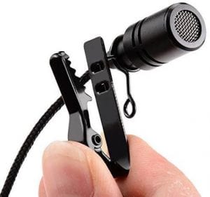 LXCN® Pro Lavalier Lapel Coller Microphone Kit