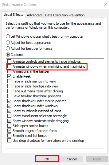 How To Disable Minimize   Maximize Animation on Windows 10 - 64