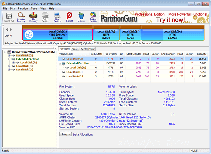 Partition guru проверка диска