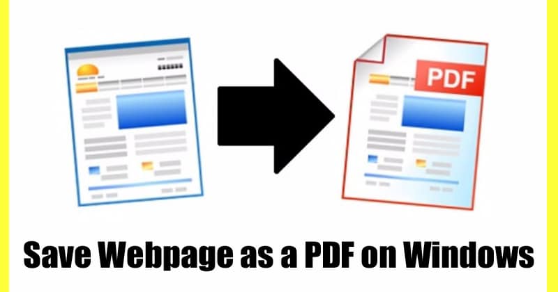 كيفية حفظ صفحة ويب كملف PDF على Windows 10 49