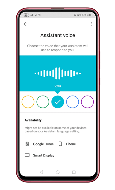 How To Change the Google Assistant Voice on Android - 20