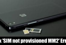 How To Fix 'SIM not provisioned MM2' Error Message