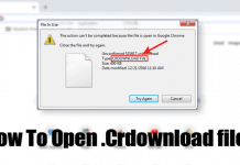 What is .CRDOWNLOAD File Extension and How To Open It?