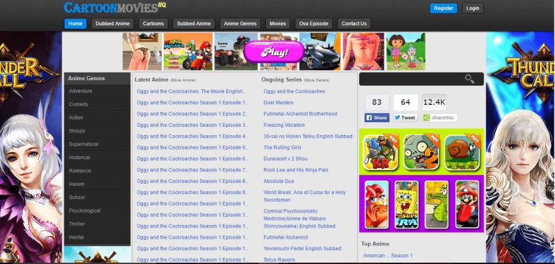 10 Best KissCartoon Alternatives To Watch Cartoons Online - 1