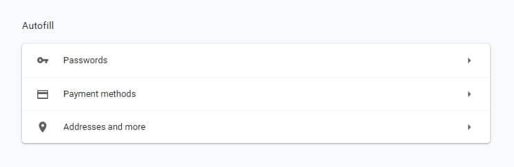 How To Enable   Configure Google Chrome Autofill Settings - 60