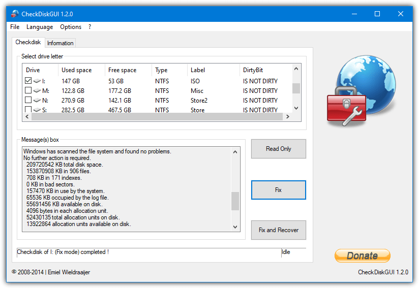 hdd repair tool windows 10