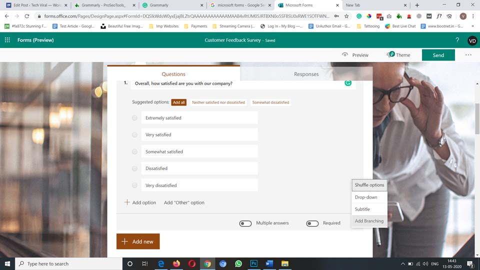 How To Add Branching In Microsoft Forms   Easiest way  - 98