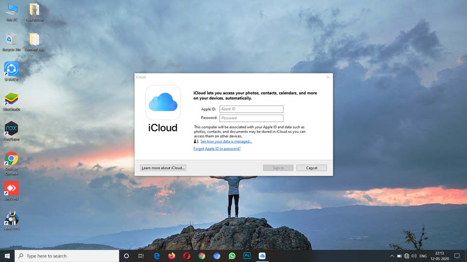 Jak nahrát soubory do iCloud z PC?