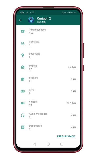 How To Find out whom you re Talking to the most on WhatsApp - 23