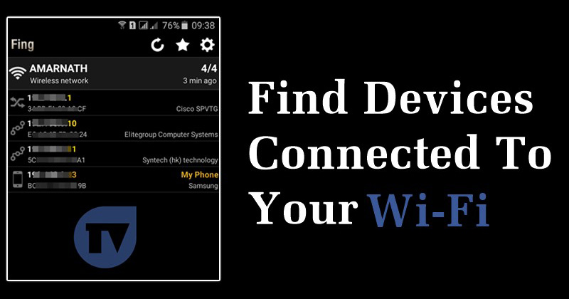 كيفية العثور على الأجهزة المتصلة بشبكة Wifi الخاصة بك باستخدام الهاتف الذكي 3