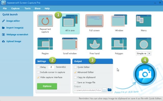 apowersoft screen capture pro key file location