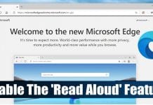 How To Enable & Use The 'Read Aloud' Feature of Microsoft Edge