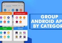 How to Group Apps By Category on Android in 2020