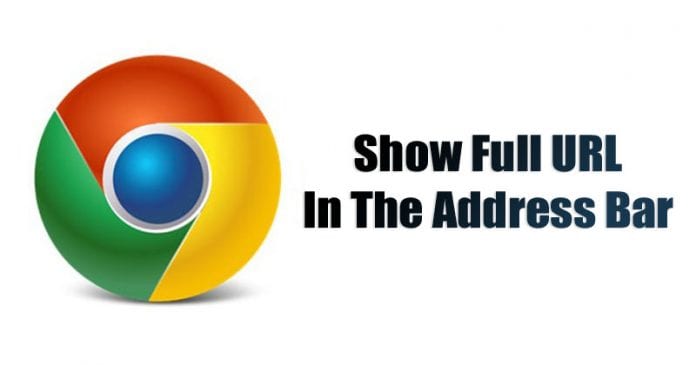 How To Show Full URL in Chrome Address Bar