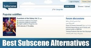 10 Best Subscene Alternatives To Download Movie & TV Show Subtitles