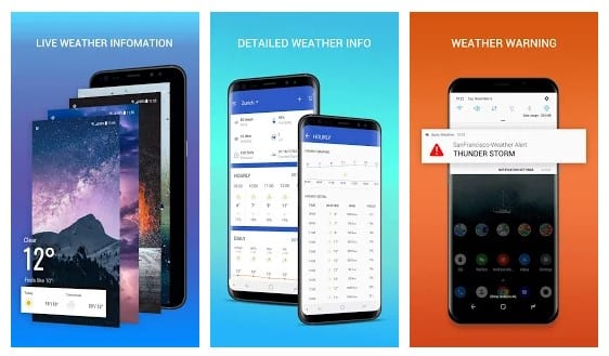 10 Best Dark Sky Alternatives For Android in 2022 - 8