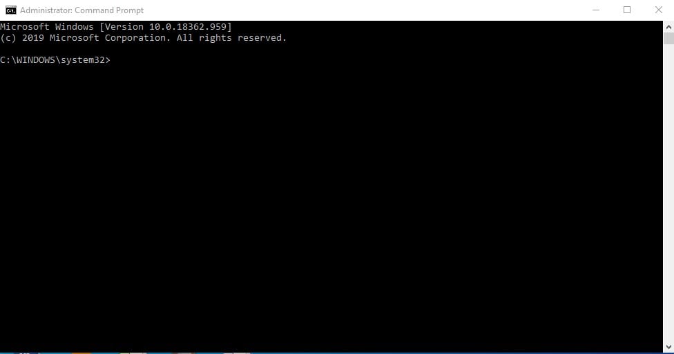 Command Prompt utility