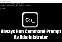 How To Always Run CMD as an Administrator on Windows