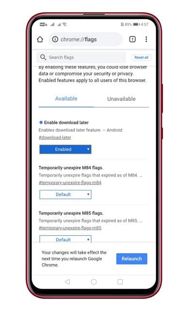 How to Schedule Downloads on Chrome For Android  New Feature  - 51