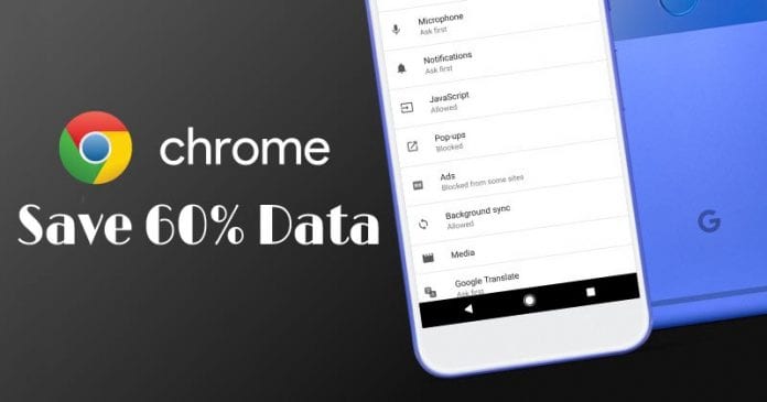 Enable Lite Mode on Chrome For Android