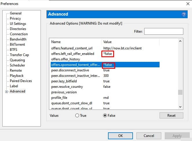 How To Disable Ads From Torrent Client  uTorrent   BitTorrent  - 44