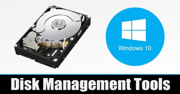 Best Disk Management Tools For Windows 10