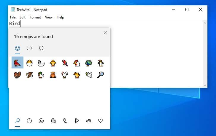 How To Open The Hidden Emoji Picker in Windows 10 - 56