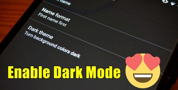 Enable Dark Mode In Google Docs