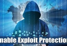 How To Enable Exploit Protection Feature of Windows 10