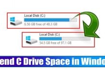 How To Extend C Drive Space (System Partition) in Windows 10