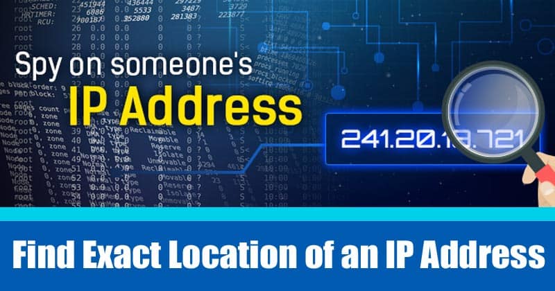 ip address location map google