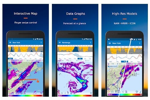 10 Best Dark Sky Alternatives For Android in 2022 - 1