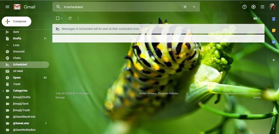 How to Set Your Own Picture as Gmail Theme - 18