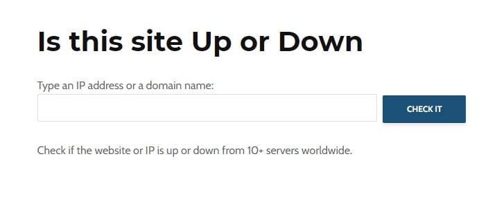 10 Best Online Services To Check If a Site is Down or Up - 26