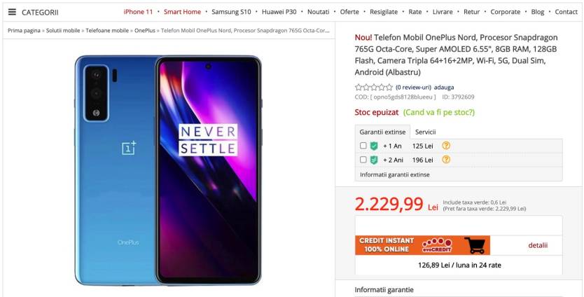 OnePlus Nord Price & Other Details Leaked Ahead Of Launch