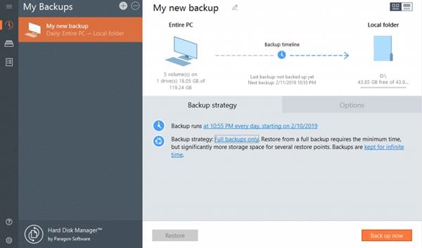 Paragon Partition Manager