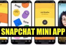 Snapchat Rolls Out Mini Apps For All The Users Globally