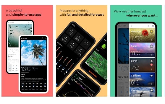 12 Best Dark Sky Alternatives For Android in 2023 - 28