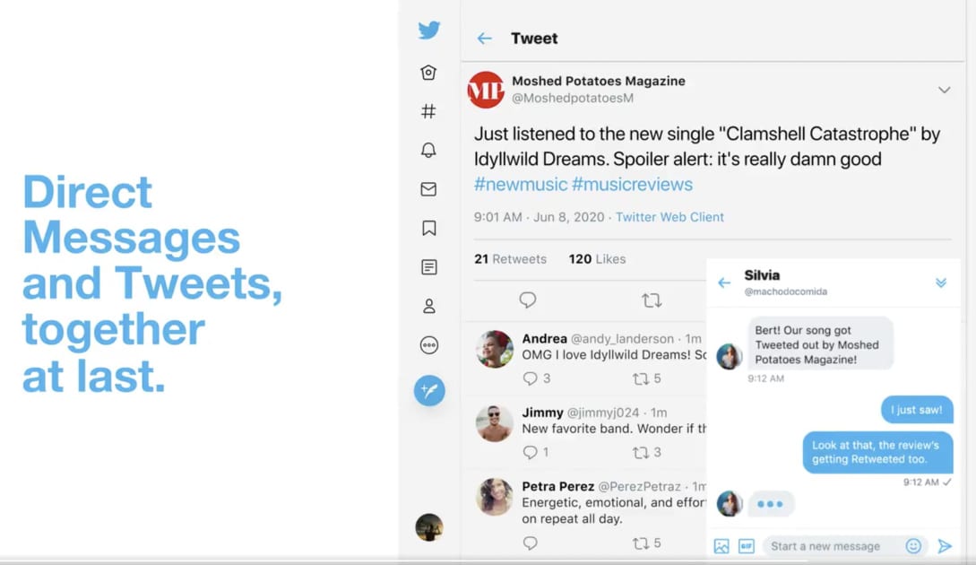 Twitter's New Feature Makes Easier With Chat Box In Browser